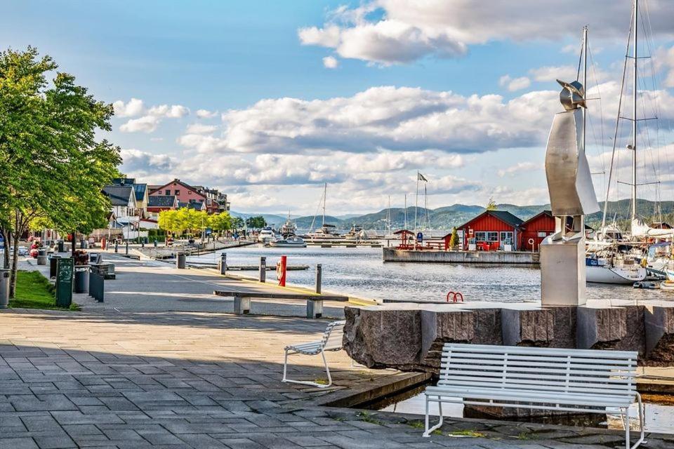 Studio W Centrum Miasta Holmestrand, Norwegia ภายนอก รูปภาพ